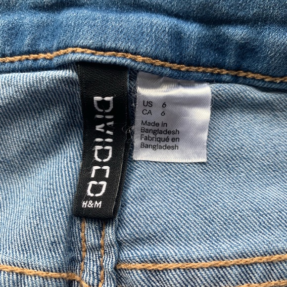 H&M High Rise Ripped Denim Jeans - Picture 5 of 6